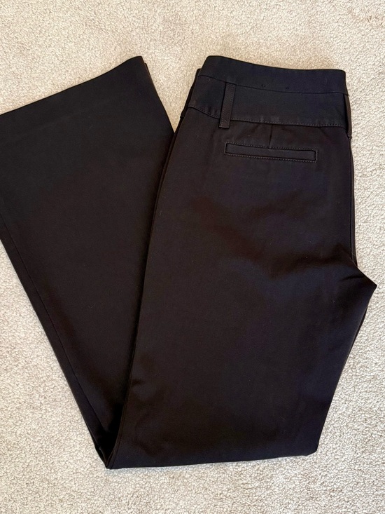 Express Pants - Vintage Express Editor Flare Pants Trousers Women’s Size 6R Chocolate Mid Rise